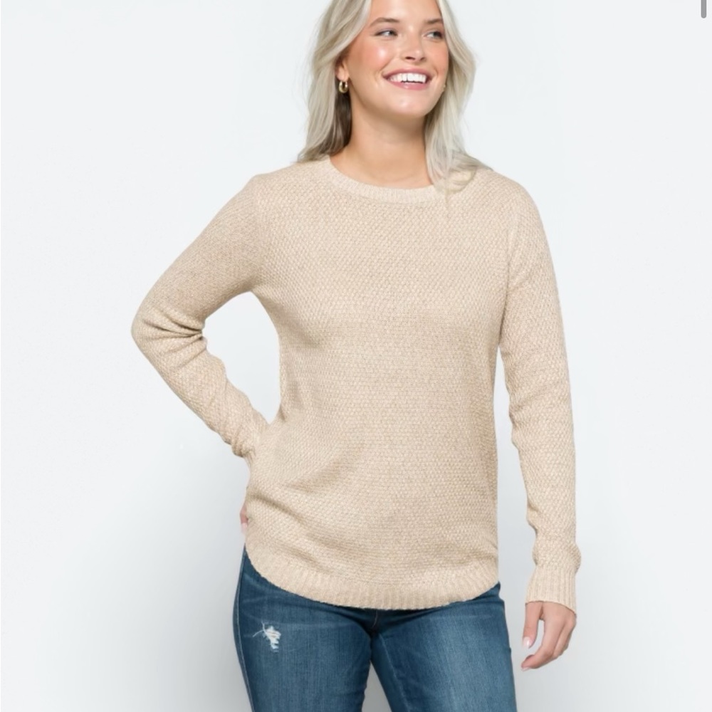 Pink Clover Stitch Fix Nikole Textured Sweater